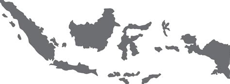 indonesia map black png